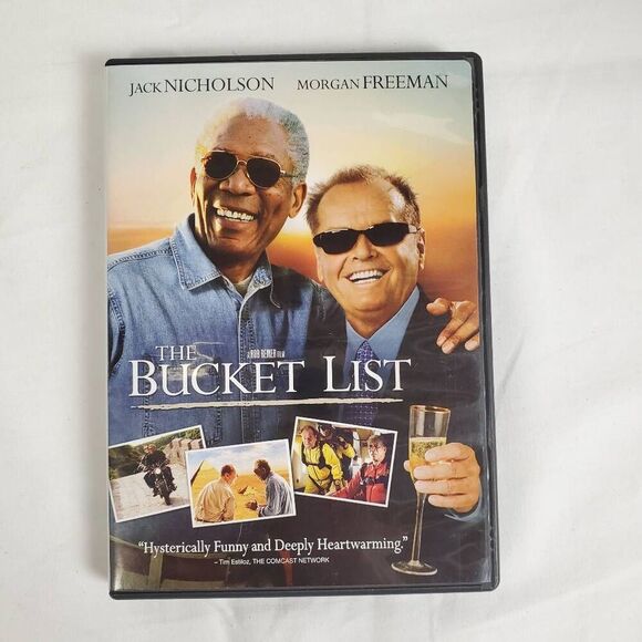 The Bucket List (DVD, 2007, Jack Nicholson & Morgan Freeman) - Picture 1 of 3